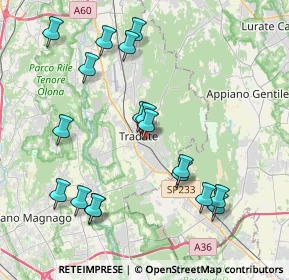 Mappa Via Zini, 21049 Tradate VA, Italia (4.22778)