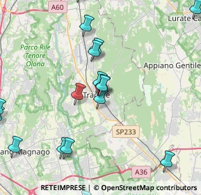 Mappa Via Zini, 21049 Tradate VA, Italia (5.561)