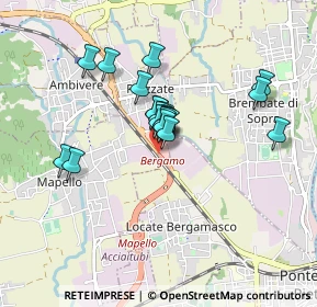 Mappa Strada Statale Briantea, 24030 Mapello BG, Italia (0.616)