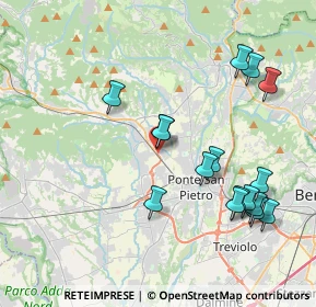 Mappa Strada Statale Briantea, 24030 Mapello BG, Italia (4.16313)