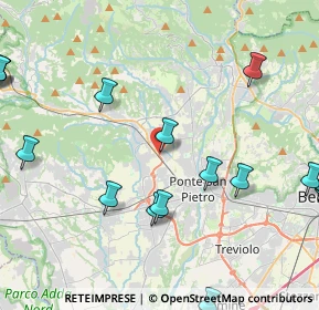 Mappa Strada Statale Briantea, 24030 Mapello BG, Italia (6.231)