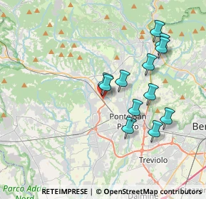 Mappa Strada Statale Briantea, 24030 Mapello BG, Italia (3.41583)