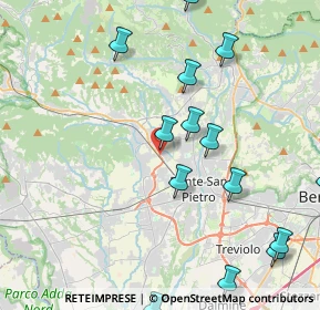 Mappa Strada Statale Briantea, 24030 Mapello BG, Italia (5.29267)