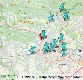 Mappa Strada Statale Briantea, 24030 Mapello BG, Italia (3.42286)