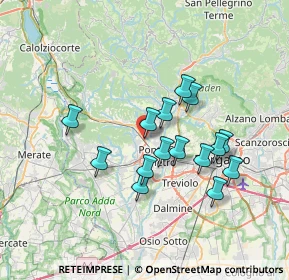 Mappa Strada Statale Briantea, 24030 Mapello BG, Italia (6.018)