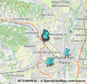 Mappa Strada Statale Briantea, 24030 Mapello BG, Italia (0.7)