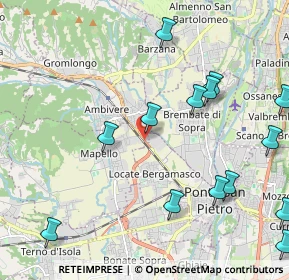Mappa Strada Statale Briantea, 24030 Mapello BG, Italia (2.61)