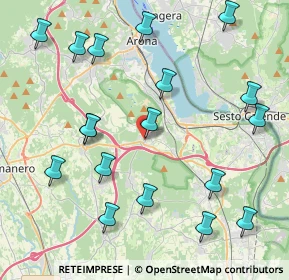 Mappa Via de Giorgi, 28060 Comignago NO, Italia (4.84333)