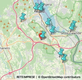 Mappa Via de Giorgi, 28060 Comignago NO, Italia (4.35545)