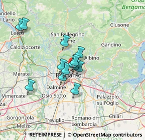 Mappa Via Claudia Grismondi, 24124 Bergamo BG, Italia (9.81231)