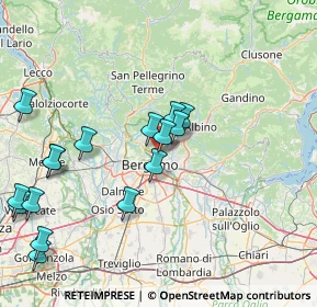 Mappa Via Claudia Grismondi, 24124 Bergamo BG, Italia (17.50875)
