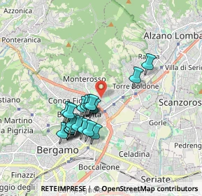 Mappa Via Claudia Grismondi, 24124 Bergamo BG, Italia (1.5945)