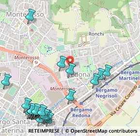 Mappa Via Claudia Grismondi, 24124 Bergamo BG, Italia (0.728)