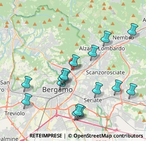 Mappa Via Claudia Grismondi, 24124 Bergamo BG, Italia (4.10063)