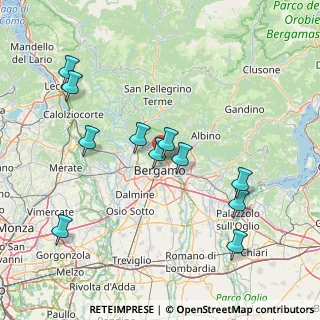 Mappa Via Carlo Pescaria, 24123 Bergamo BG, Italia (15.7)