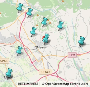 Mappa Via Cà Pajella, 36016 Thiene VI, Italia (5.76563)