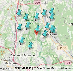 Mappa Via Adda, 21050 Castelseprio VA, Italia (3.32667)