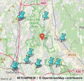 Mappa Via Adda, 21050 Castelseprio VA, Italia (5.32667)