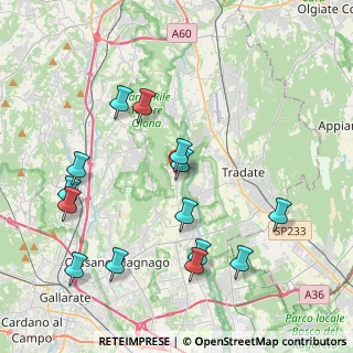 Mappa Via Adda, 21050 Castelseprio VA, Italia (4.40143)