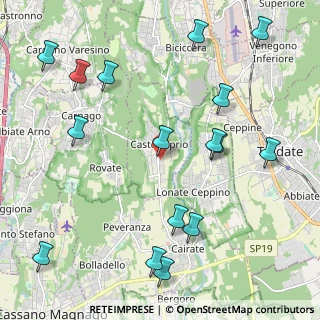 Mappa Via Adda, 21050 Castelseprio VA, Italia (2.59125)