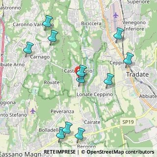Mappa Via Adda, 21050 Castelseprio VA, Italia (2.42636)