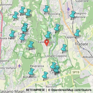 Mappa Via Adda, 21050 Castelseprio VA, Italia (2.6095)