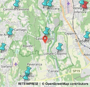 Mappa Via Adda, 21050 Castelseprio VA, Italia (3.33857)