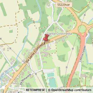 Mappa Via s. cristinetta 107, 28021 Borgomanero, Novara (Piemonte)