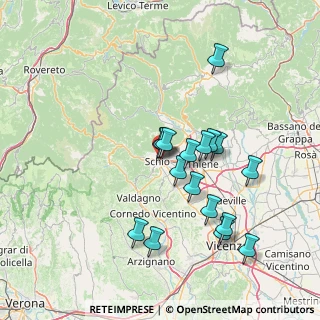 Mappa Via Daniele Manin, 36015 Schio VI, Italia (13.30471)