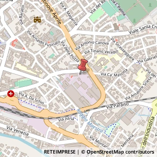 Mappa Via Daniele Manin, 16-18, 36015 Schio, Vicenza (Veneto)