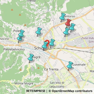 Mappa Via Daniele Manin, 36015 Schio VI, Italia (1.97636)