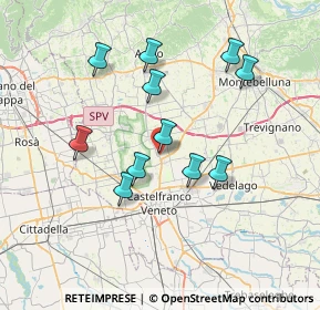 Mappa Via Giovanni Visintin, 31039 Riese Pio X TV, Italia (6.57)