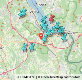 Mappa Via Pianelle, 28060 Comignago NO, Italia (3.11667)