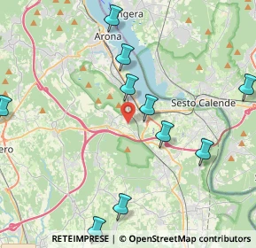 Mappa Via Pianelle, 28060 Comignago NO, Italia (5.91)