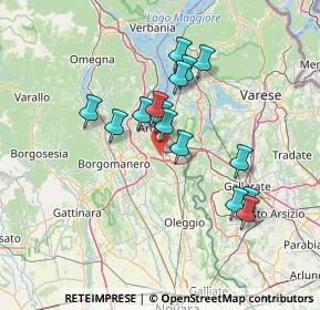 Mappa Via Pianelle, 28060 Comignago NO, Italia (11.976)