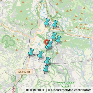 Mappa Via dei Caduti, 23898 Imbersago LC, Italia (2.80091)