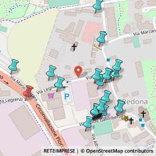 Mappa Via Legnano, 24124 Bergamo BG, Italia (0.144)