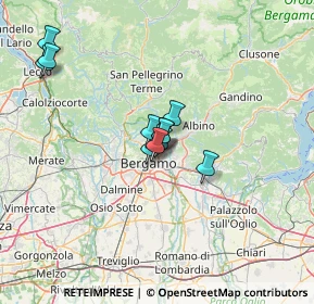 Mappa Via Legnano, 24124 Bergamo BG, Italia (9.68636)