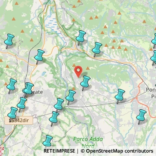 Mappa Via Alfredo Biffi, 24030 Villa d'Adda BG, Italia (6.414)