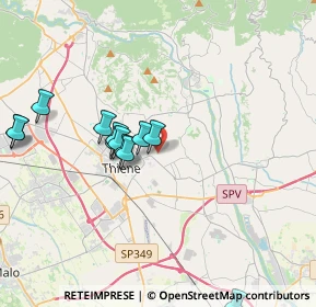 Mappa Via Barcon, 36016 Thiene VI, Italia (4.19923)