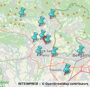 Mappa Via per Briolo, 24036 Ponte San Pietro BG, Italia (3.7)