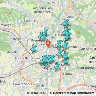 Mappa Via per Briolo, 24030 Valbrembo BG, Italia (1.56)