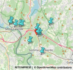 Mappa SS 33 del Sempione, 21029 Vergiate VA, Italia (3.32182)