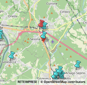 Mappa SS 33 del Sempione, 21029 Vergiate VA, Italia (3.06071)