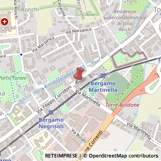 Mappa Via F. Corridoni, 91, 24124 Bergamo, Bergamo (Lombardia)