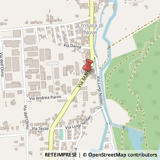 Mappa Via martini 3, 36055 Nove, Vicenza (Veneto)