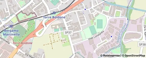 Mappa Torre Boldone