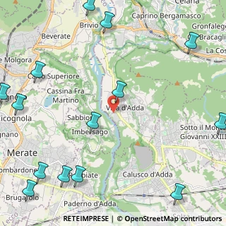Mappa Villa D'adda, 24030 Villa d'Adda BG, Italia (3.33143)