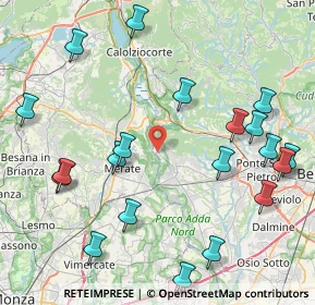 Mappa Villa D'adda, 24030 Villa d'Adda BG, Italia (10.024)