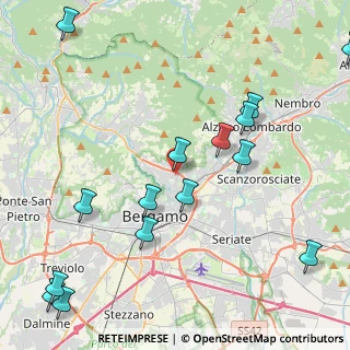 Mappa Via Livio Tito, 24123 Bergamo BG, Italia (5.374)
